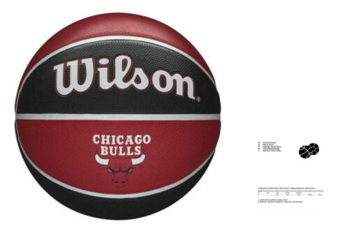 Basketball Unisex, Wilson Nba Team Chicago Bulls Ball, Rot 