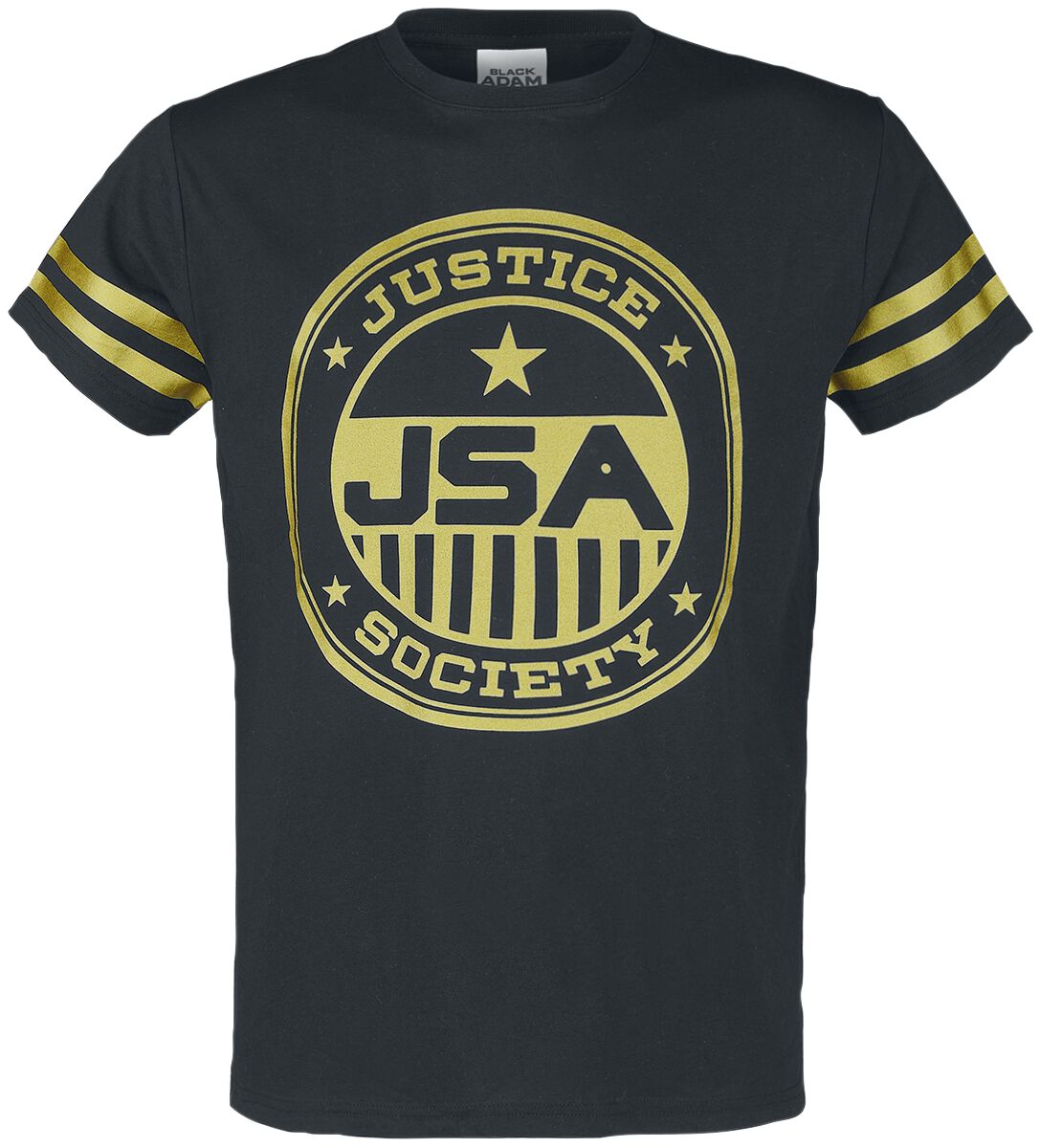 black adam - dc comics t-shirt - jsa justice society - s bis m - fÃ¼r mÃ¤nner - grÃ¶ÃŸe s - - emp exklusives merchandise! schwarz