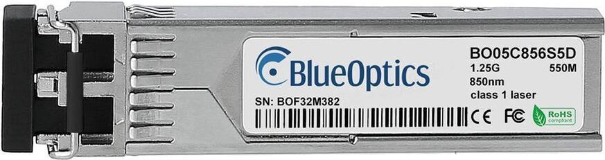 blueoptics kompatibler ericsson lg rdh90120/42009 Â© bo05c856s5d sfp transceiver, lc-duplex, 1000base-sx, multimode fiber, 850nm, 550 meter, ddm, 0Â°c/+70Â°c (rdh90120/42009-bo)