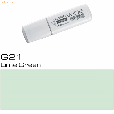 copic 3 x marker wide g21 lime green