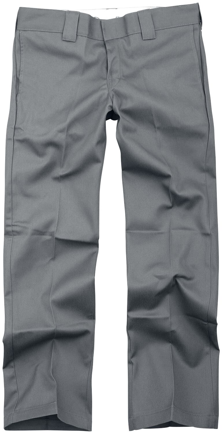 Dickies Slim Fit Work Pant 873 Straigth Leg Pant - Charcoal Grey