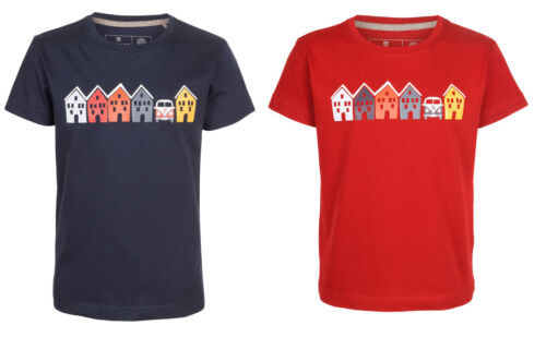 Elkline Kinder T-shirt Tiny House Vw T1 Bulli-print Auf Der Brust Kurzarm Shirt