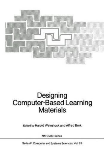 Entwerfen Computergestützter Lernmaterialien Von Harold Weinstock (englisch) Taschenbuch