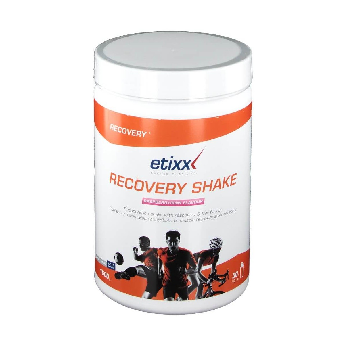 etixx recovery shake 1500gr himbeer kiwi