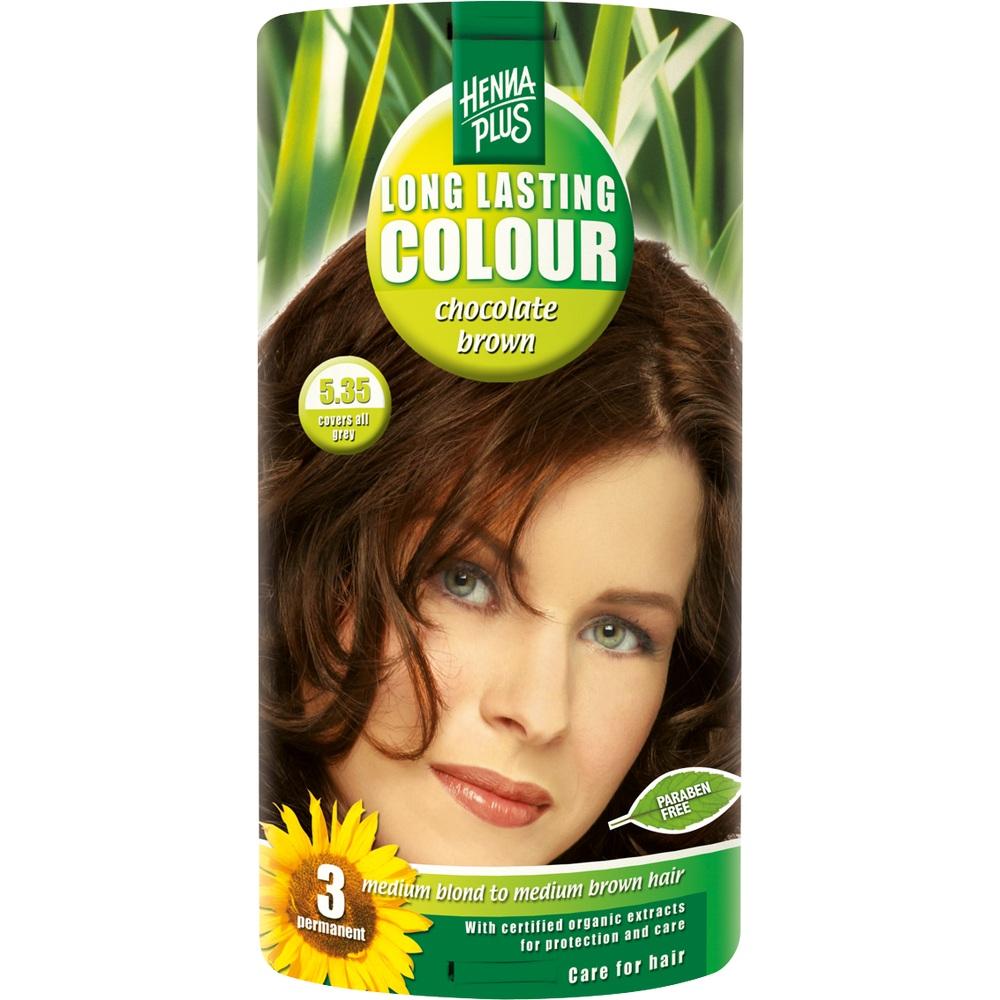 frenchtop natural care products b.v hennaplus long lasting chocolate brown 5,35