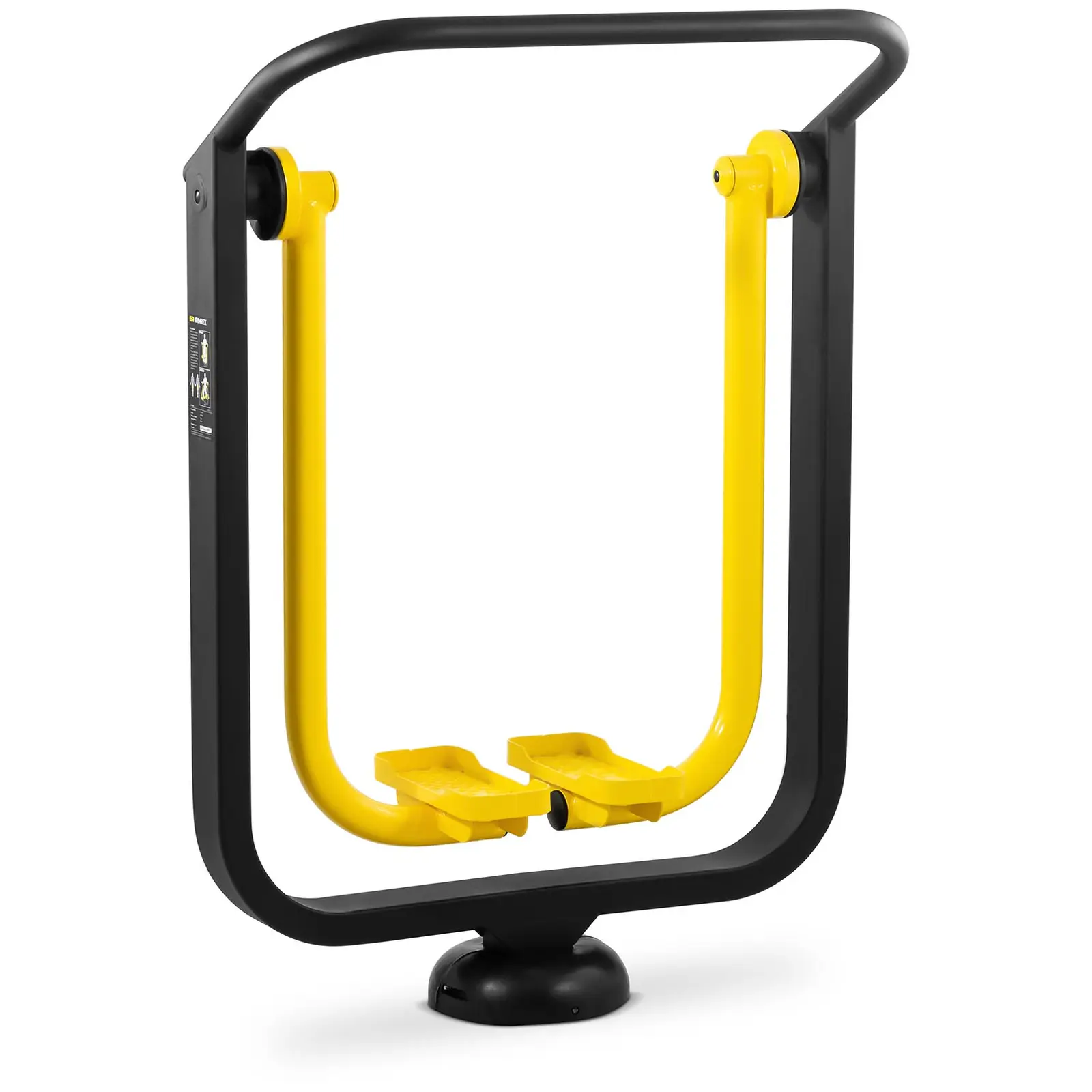 gymrex outdoor fitnessgerät air-walker - bis 130 kg - stahl