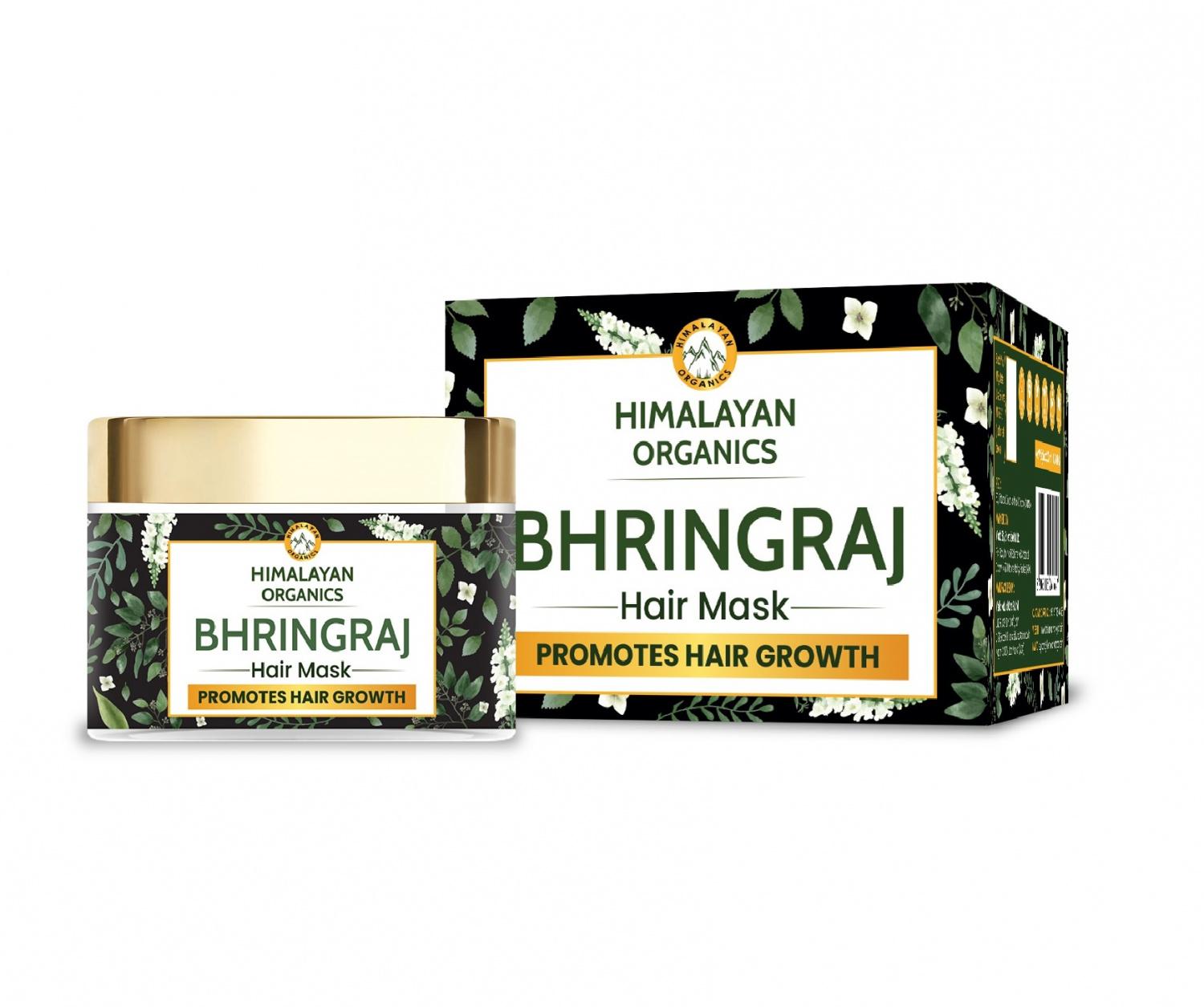himalayan organics bringaraj haarmaske: zu wachsen und zu stÃ¤rken (200 ml), bhringraj haarmaske, himalaya organics