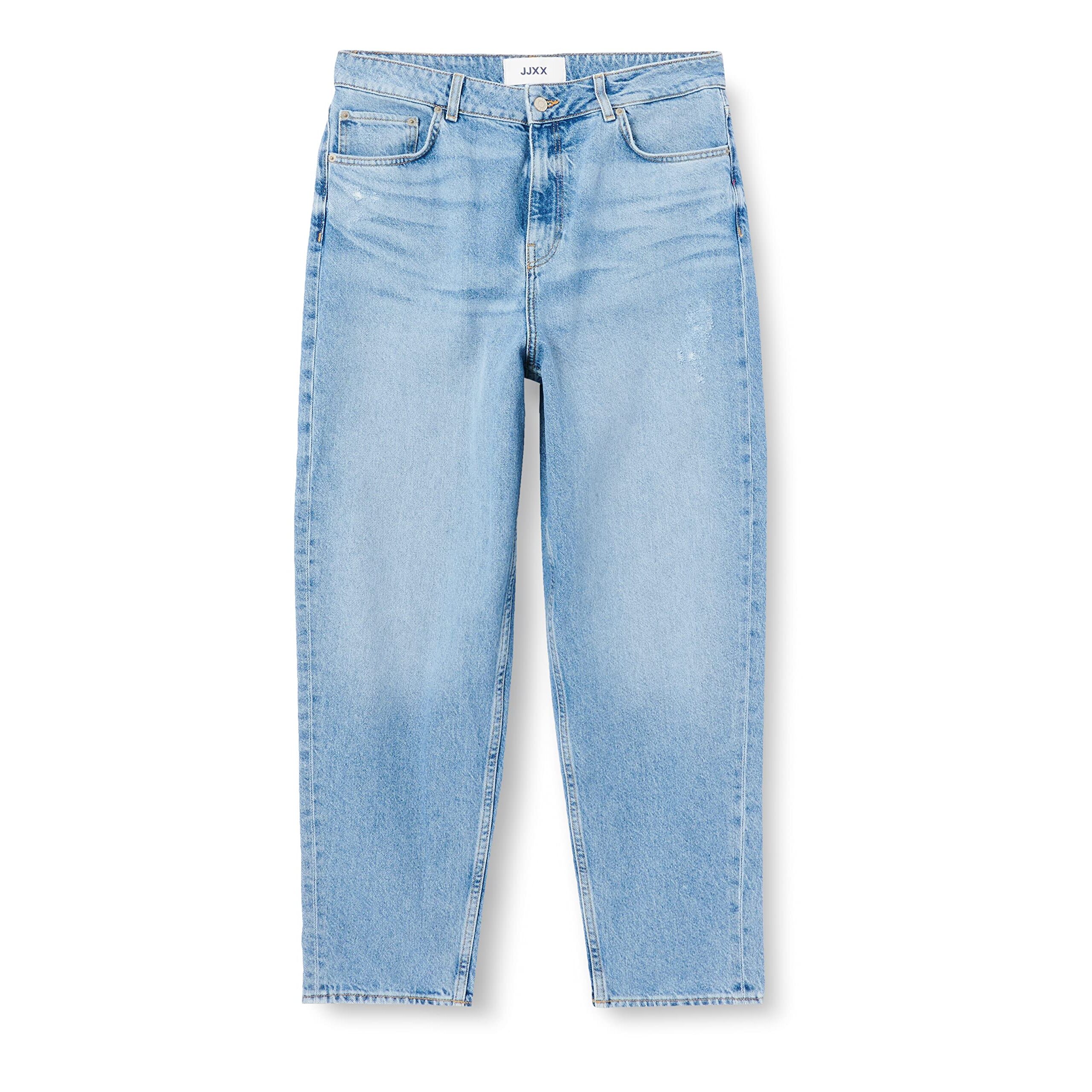 jjxx jeans mit hoher taille damen lisbon mom cr4022 bleu donna
