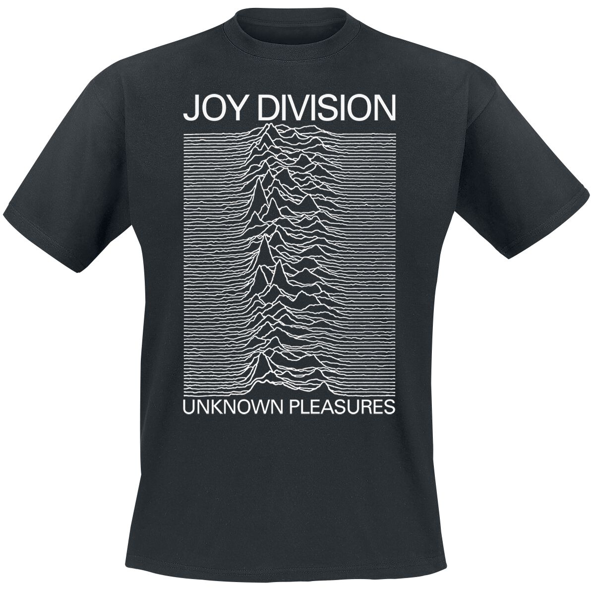 joy division t-shirt - unknown pleasures - s bis xxl - fÃ¼r mÃ¤nner - grÃ¶ÃŸe m - - lizenziertes merchandise! schwarz