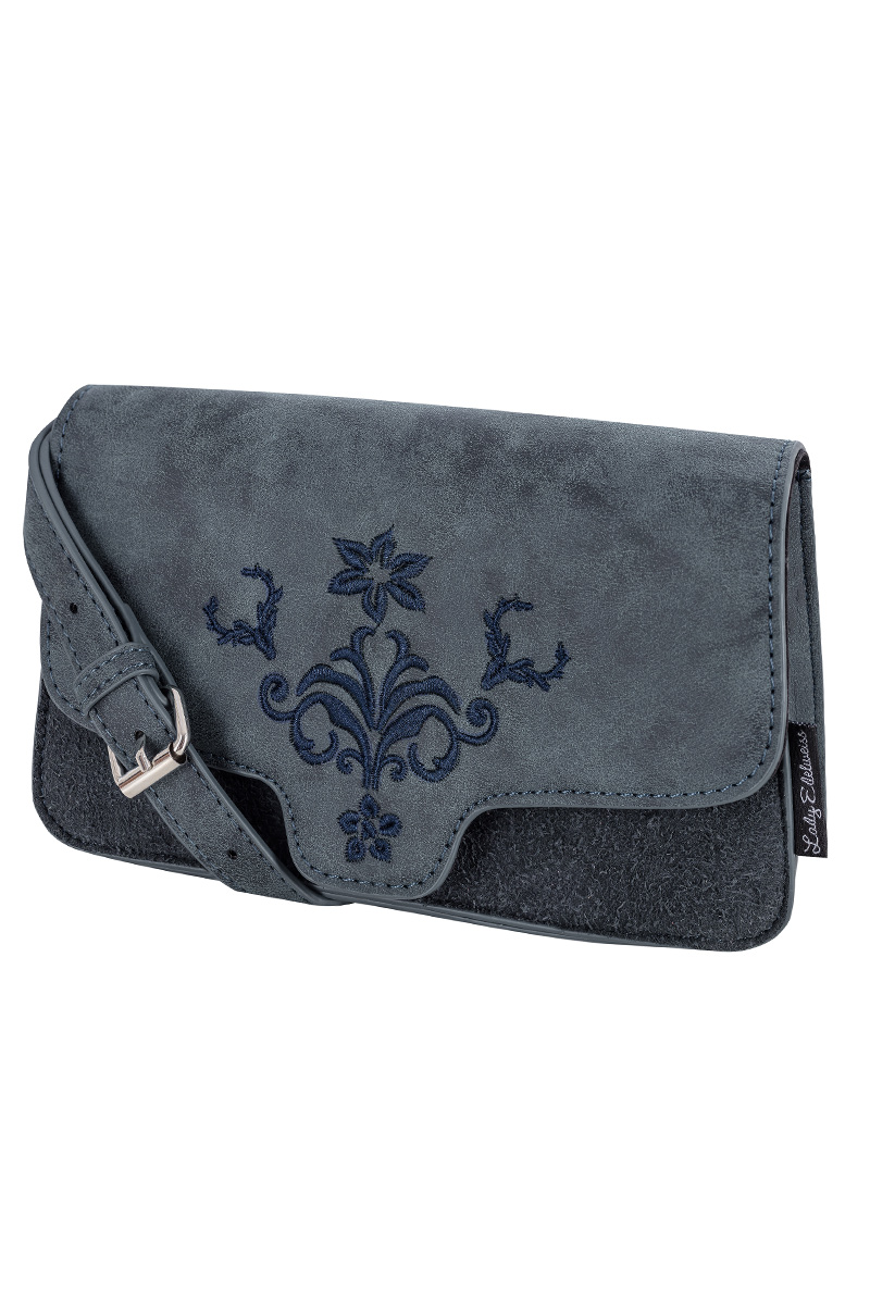 lady edelweiss trachtentasche 012614 blau donna
