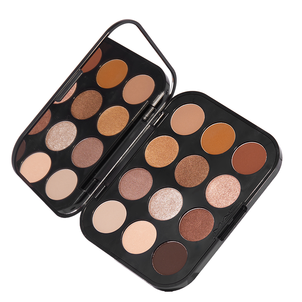 mac cosmetics - connect in colour eye shadow palette: unfiltered nudes