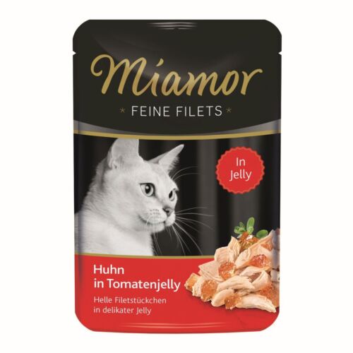 Miamor Fb Feine Filets Huhn In Tomatenjelly 48 X 100 G (15,81€/kg)