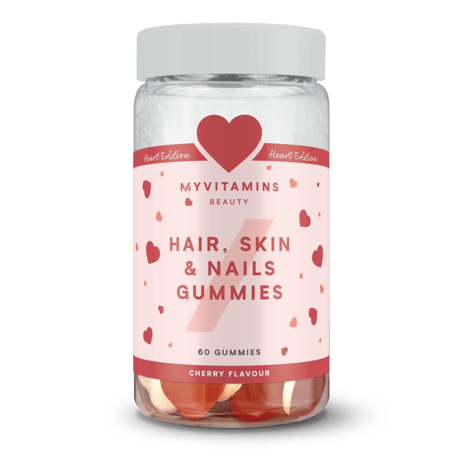 myvitamins hair skin and nails gummies - 60gummibÃ¤rchen - kirsche