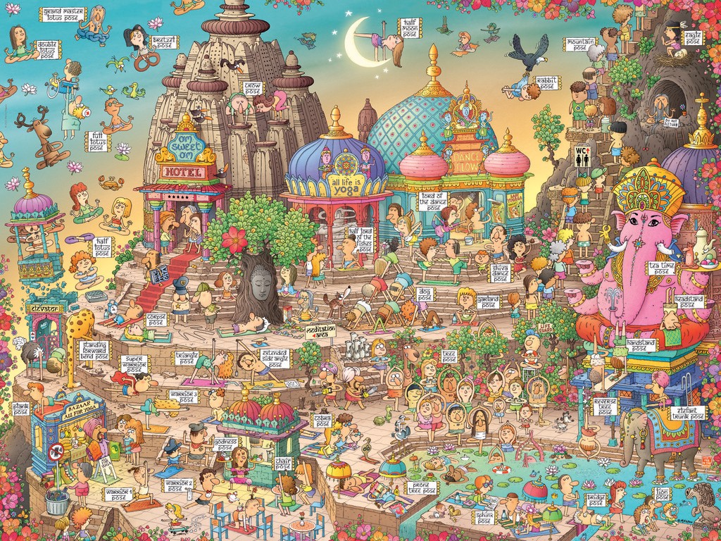 🧩neu: Yogaland Marino Degano | Heye Puzzle 1500 Teile | Jigsaw 🧩