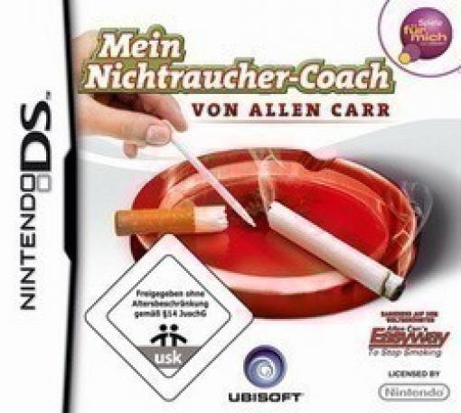 nintendo ds - mein nichtraucher coach von allen carr (uk version) (mit ovp) (gebraucht) usk18