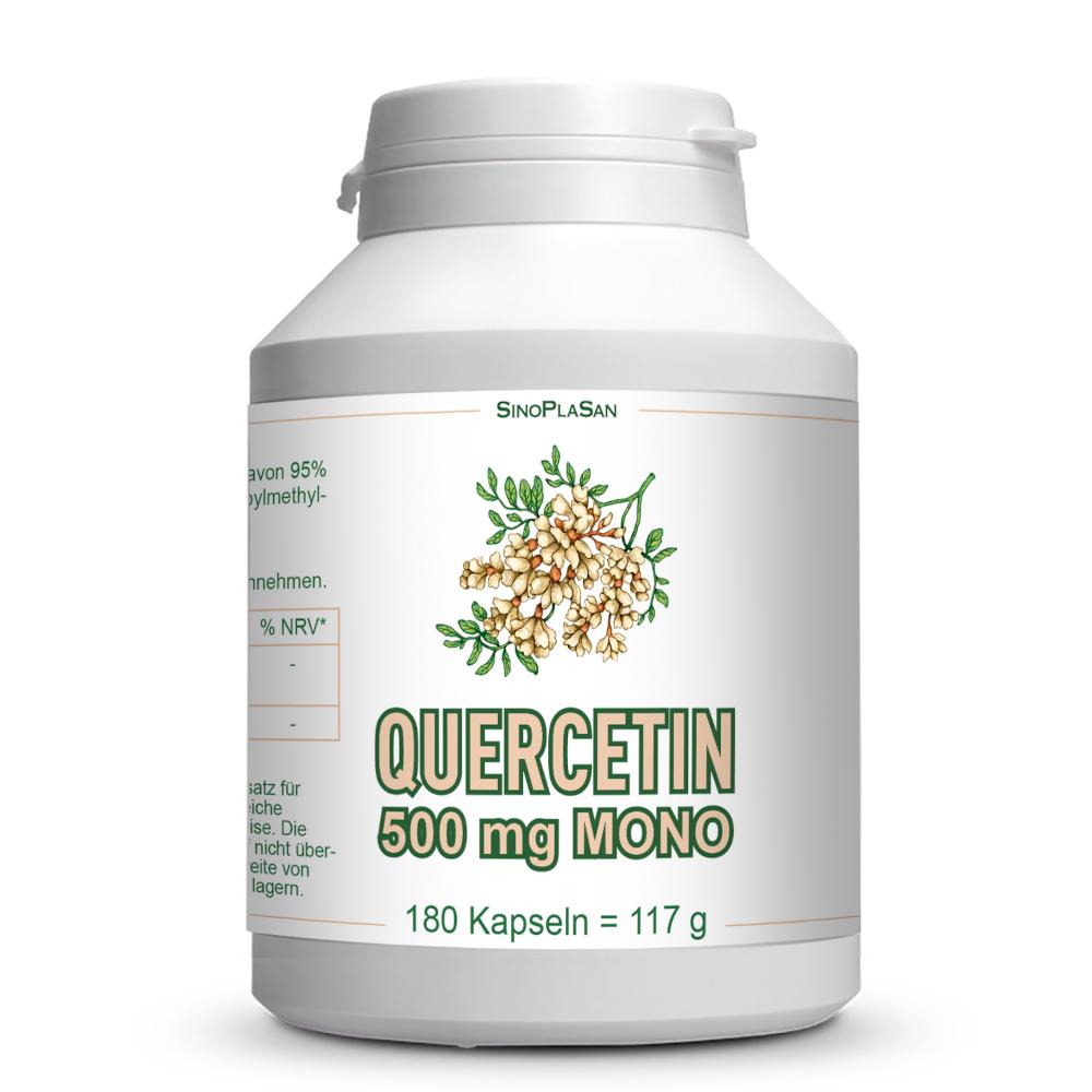 Quercetin 500 Mg Mono Kapseln 180 St