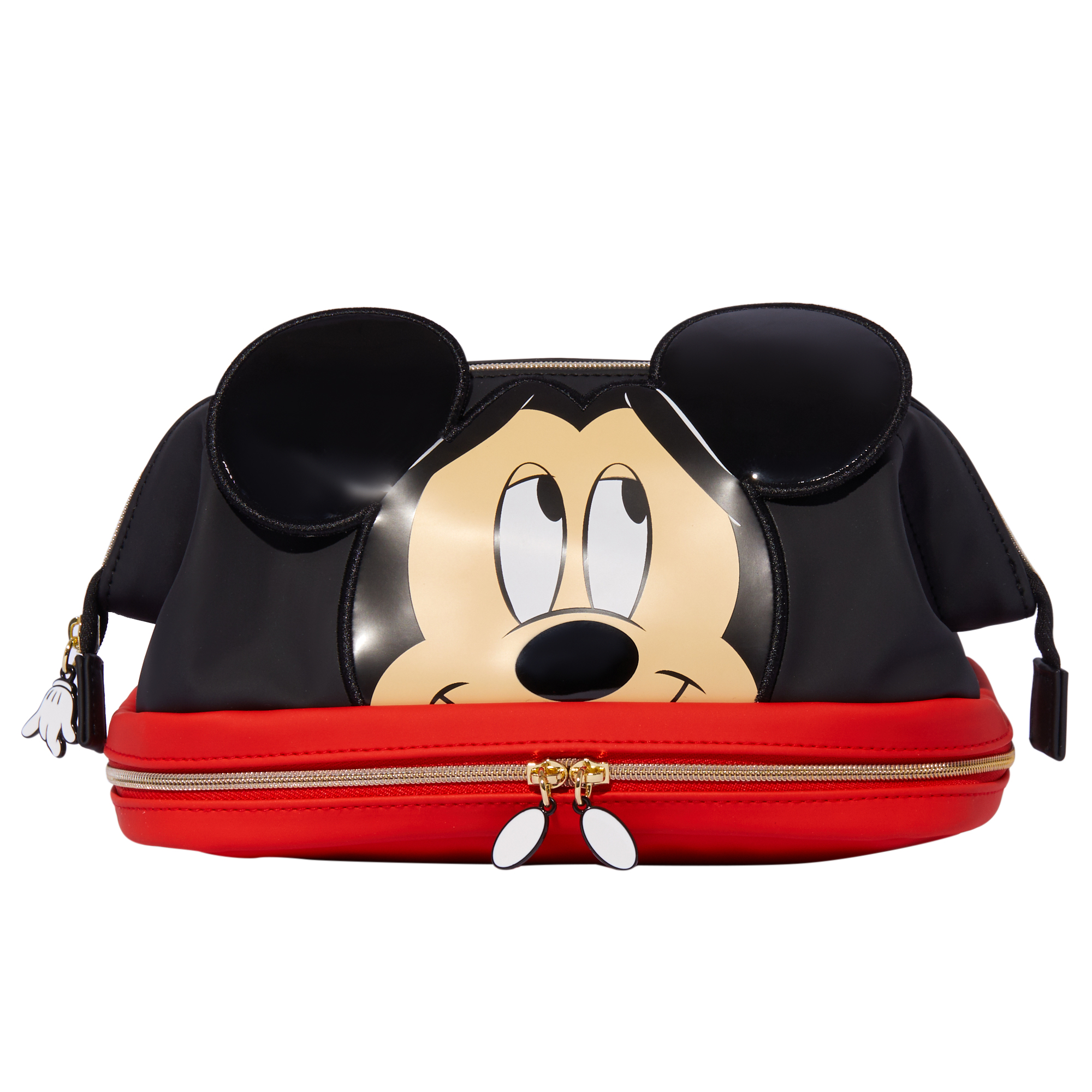 spectrum collections mickey mouse two tier makeup bag rot