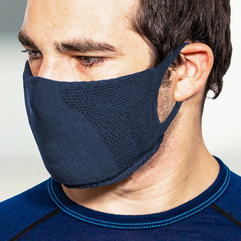 trere social mask sportmaske mund-nasen-bedeckung navy l dunkelblau