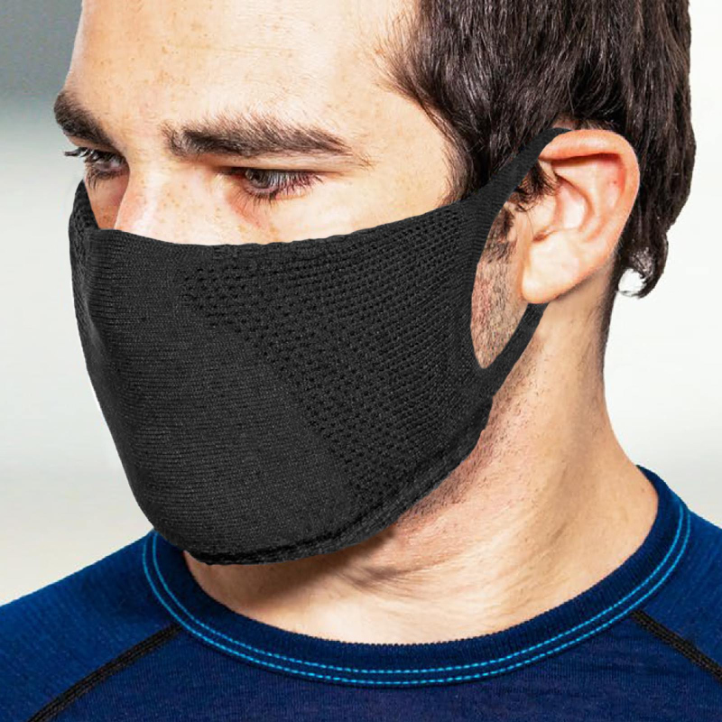 trere social mask sportmaske mund-nasen-bedeckung black xs schwarz
