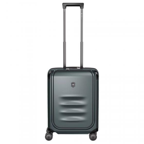 victorinox spectra 3.0 expandable global carry-on mit frontpocket exp storm grey