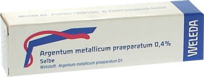 weleda ag argentum metallicum praeparatum 0,4% salbe